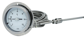 Industrial thermometer, filled system, with external zero adjustment (T701)