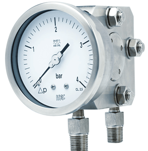 Differential pressure gauge, single diaphragm type (P302)